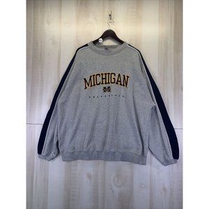 Vintage 90s Michigan Wolverines Varsity Classics By NCC Sweatshirt 2XL-10766